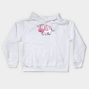 Strawberry Cow Kids Hoodie